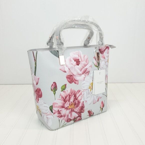 Ted Baker London Jovelle Floral Leather Tote - Picture 7 of 16